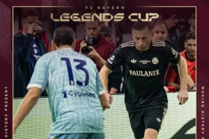 拜仁传奇杯季军战：拜仁9-4尤文，罗本大四喜、克林斯曼双响