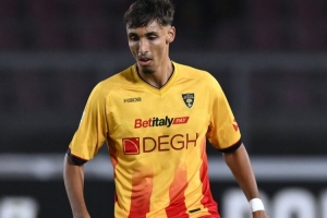 意媒：米兰现场考察莱切21岁中后卫，莱切要价2000万至2500万欧